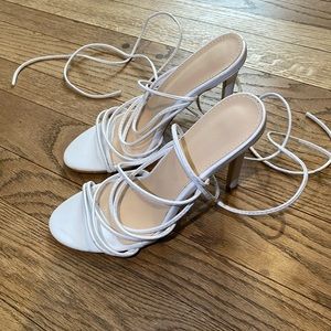 Stiletto Heels Tie Leg Gladiator